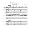 Моцарт В. А. - Серенада Дон - Жуана из оперы 'Дон - Жуан' - оркестровые голоса